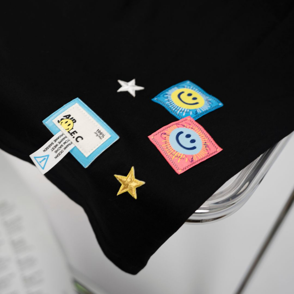 Áo Thun Unisex Tay Lỡ Smile Onyou T029 100% Cotton - Local Brand Chính Hãng