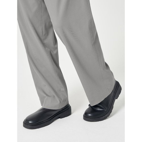 Quần kaki dây rút 8second dây rút 4229 - Beige Rayon Stretch Easy Pants_Semi-Wide Fit