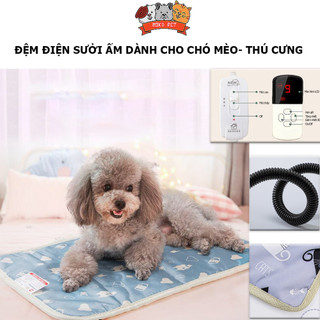 Thảm Sưởi Chó Mèo - Đệm Sưởi Điện Cho Thú Cưng, Pet. Chăn Điện Cho Chó Mèo Nhiều Mẫu Mã. BH 6 Tháng
