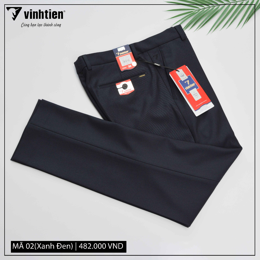 Quần Tây Dáng Trẻ 0ly Slimfit Vĩnh Tiến 482 - Nhiều Màu