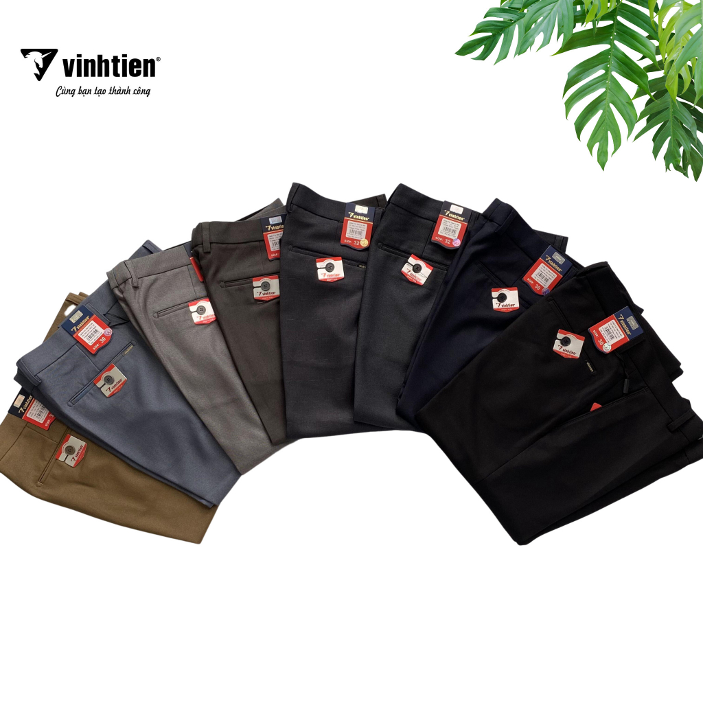 Quần Tây Dáng Trẻ 0ly Slimfit Vĩnh Tiến 482 - Nhiều Màu