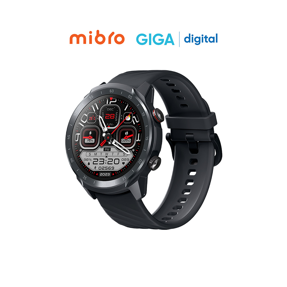 Đồng hồ thông minh Mibro A2 XPAW015 - Theo dõi nhịp tim - Màn hình màu HD 1.39 inch - Bh 12 Tháng