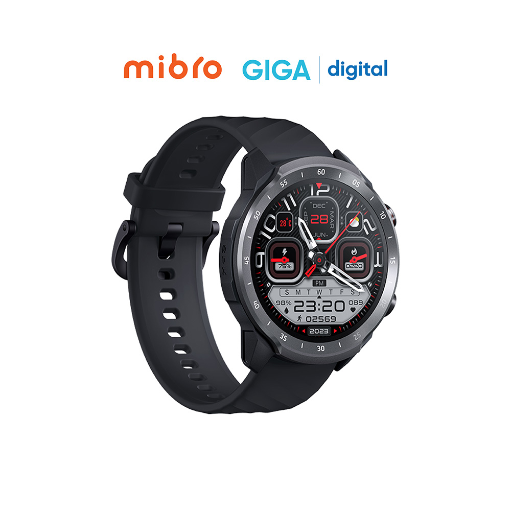 Đồng hồ thông minh Mibro A2 XPAW015 - Theo dõi nhịp tim - Màn hình màu HD 1.39 inch - Bh 12 Tháng