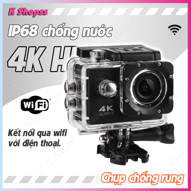 Camera Hành Trình 4K SPORT Ultra HD DV-Ghi lại những khoảnh khắc hấp dẫn trong cuộc hành trình-camera hành trình xe máy