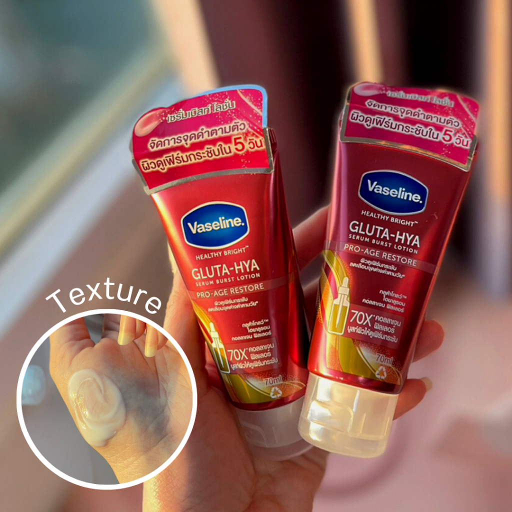 Combo Sữa Dưỡng Trắng body , Kem Kích Trắng và Kem Tắm Trắng Vaseline Healthy Bright Gluta-Hya