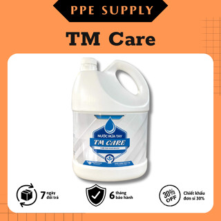 Nước rửa tay không màu không mùi TM Care cho bếp nhà hàng can 4 lít Đậm Đặc Tiết kiệm 40% lượng dùng