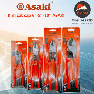 Kìm cắt cáp 150-250mm tiêu chuẩn japan sắc bén asaki ak-8180, ak-8181, ak-8182, ak-8183