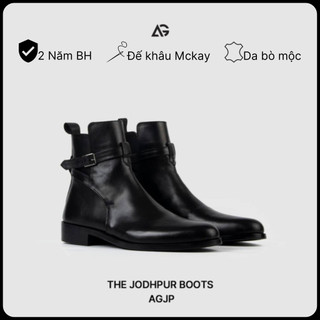 Boots Nam Jodhpur Boots da bò Italy handmade August shoes JP