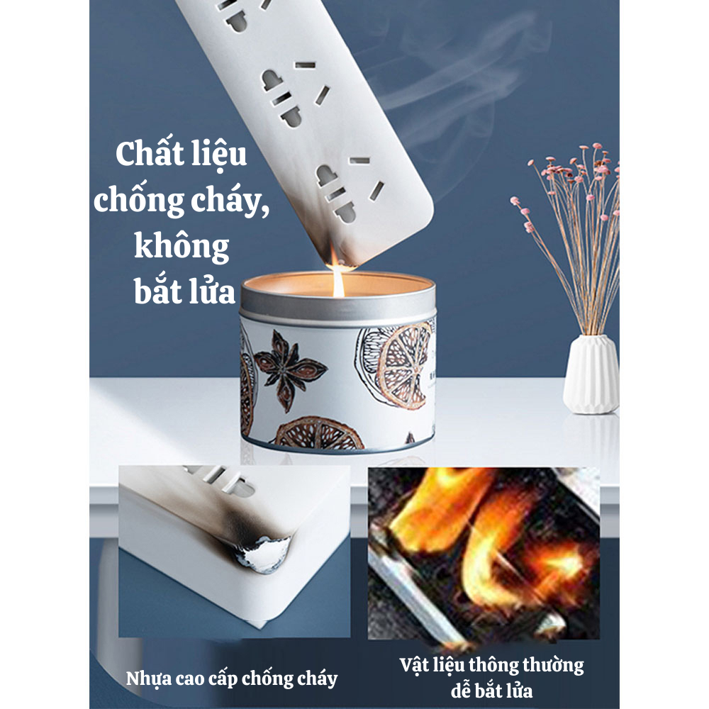 Ổ cắm điện đa năng thông minh có cổng USB tiện lợi an toàn chống giật chống cháy nổ dài 1,8-2,8m