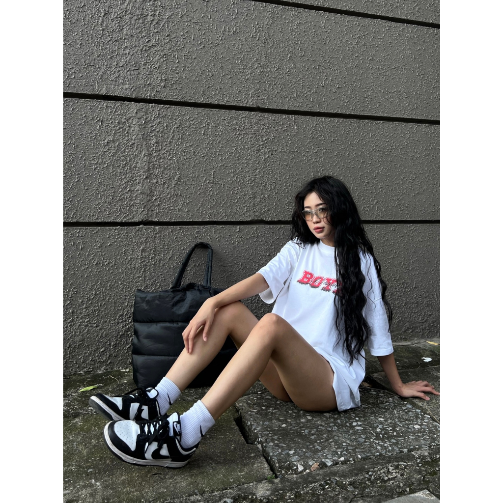 Áo Thun Tay Lỡ Unisex Hannya Red 100% Cotton, Thiết Kế Độc Quyền, Hình In Digital - Dragon Boyz Brand Chính Hãng