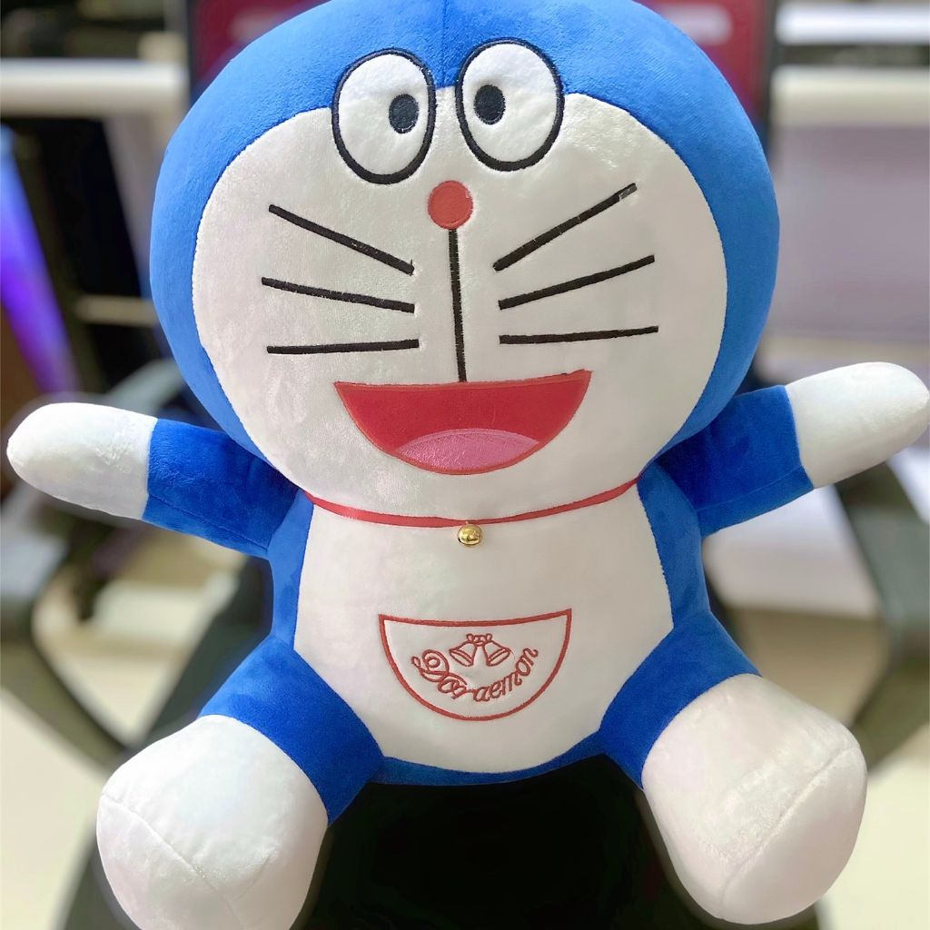 Gấu bông Doremon Thú Nhồi Bông Hình Chú Mèo Doraemon 35 45 55 65 75 cm EDA'S HOUSE
