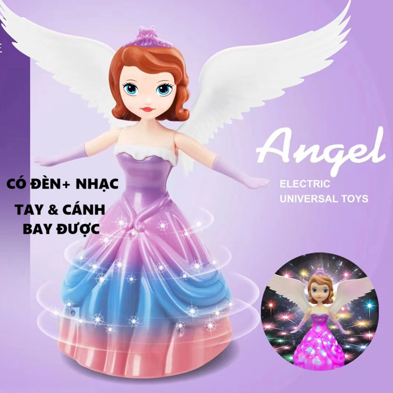 Đèn Lồng Trung Thu Phát Nhạc & Đèn hình Bạch Tuyết, Công Chúa, Elsa