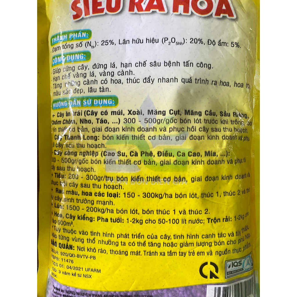 Siêu ra hoa WOPROFERT 25-20