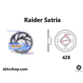 Dĩa recto 34 36 37 38 39 răng cho xe độ raider satria chính hãng