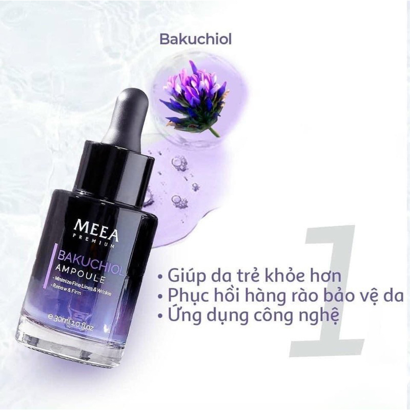 Combo Face Collagen DNA Cá Hồi MEEA Organic và Tinh chất ampoule saffron