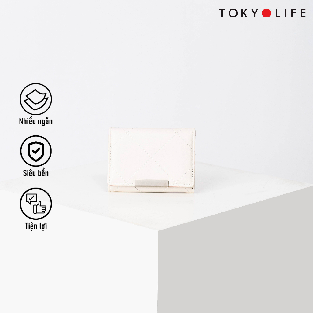 Ví ngắn NỮ TOKYOLIFE C9WAL005K (11x8x2 cm)