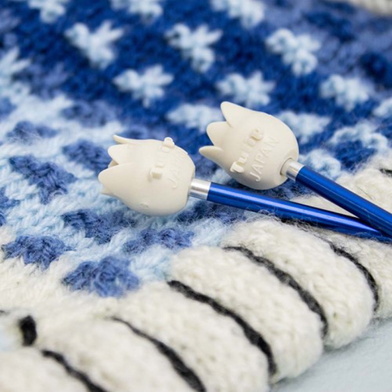 🌷 Bịt đầu kim đan và kim móc Tulip chính hãng Nhật