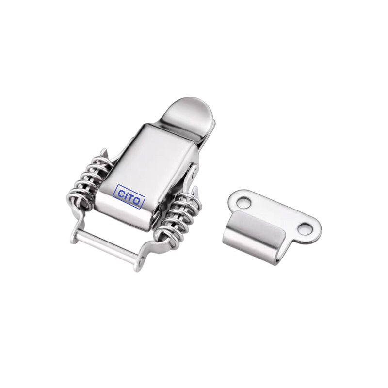 Khoá gài inox dạng lò xo sus 304 cao cấp không bị rỉ sét