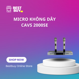 Micro không dây cavs 2000se ii hàng chính hãng | bảo hành 12 tháng