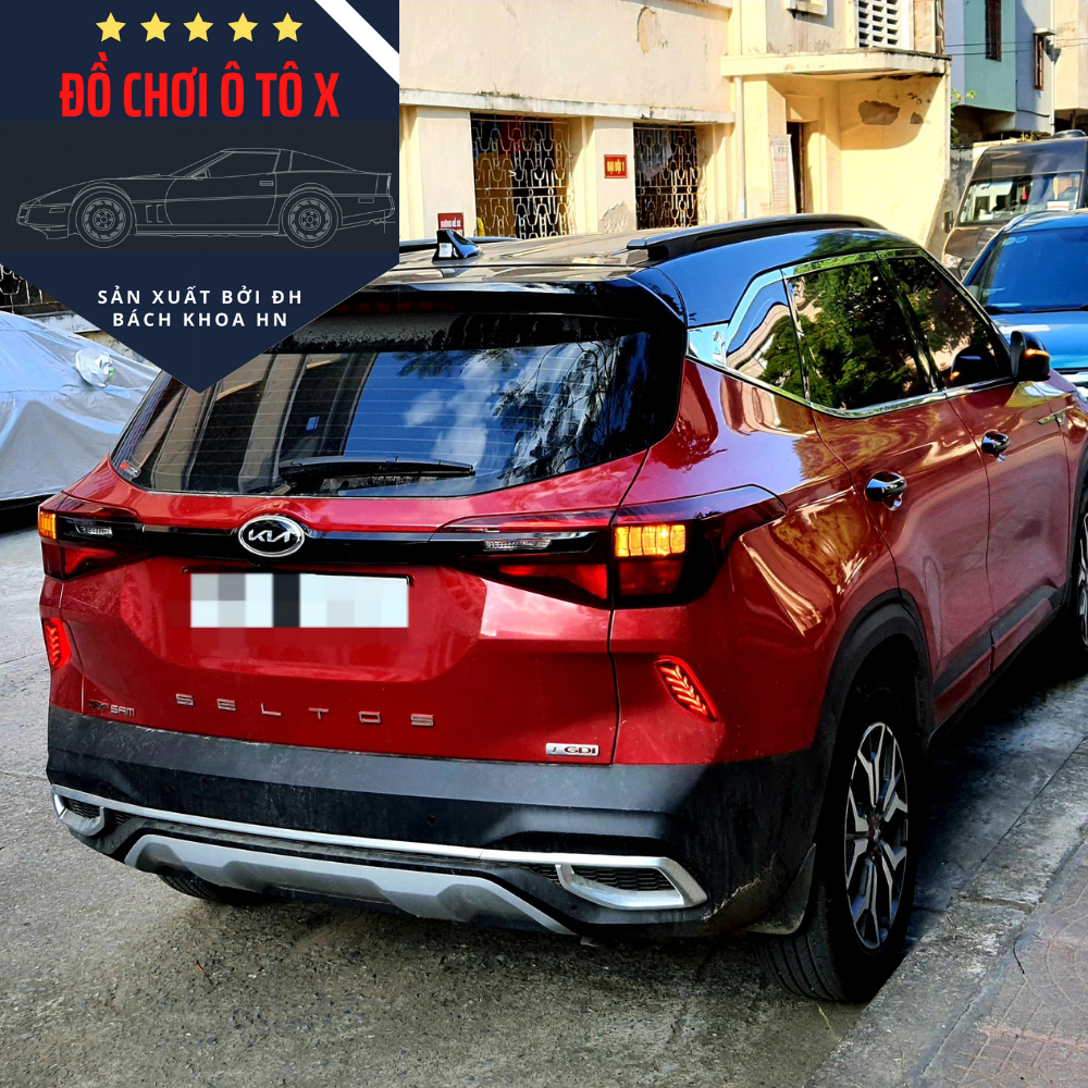 Chữ seltos phong cách porsche keo dám siêu chắc