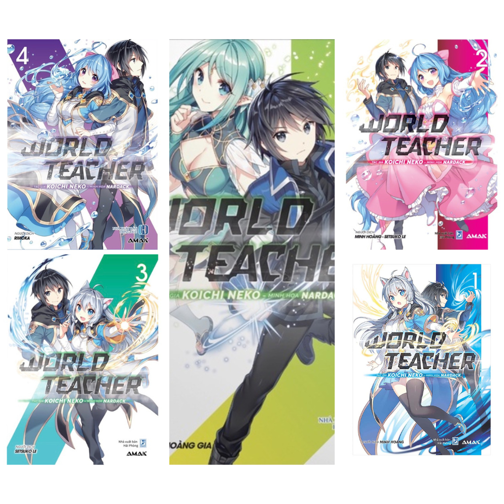 Sách World teacher Light novel (Lẻ/ Tùy Chọn) - Bản Quyền