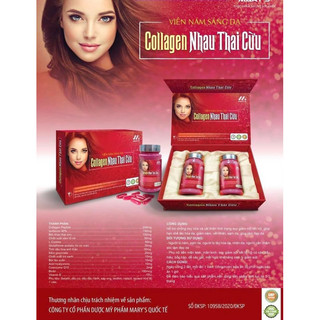 Viên uống nám sáng da Colagen Nhau thai cừu