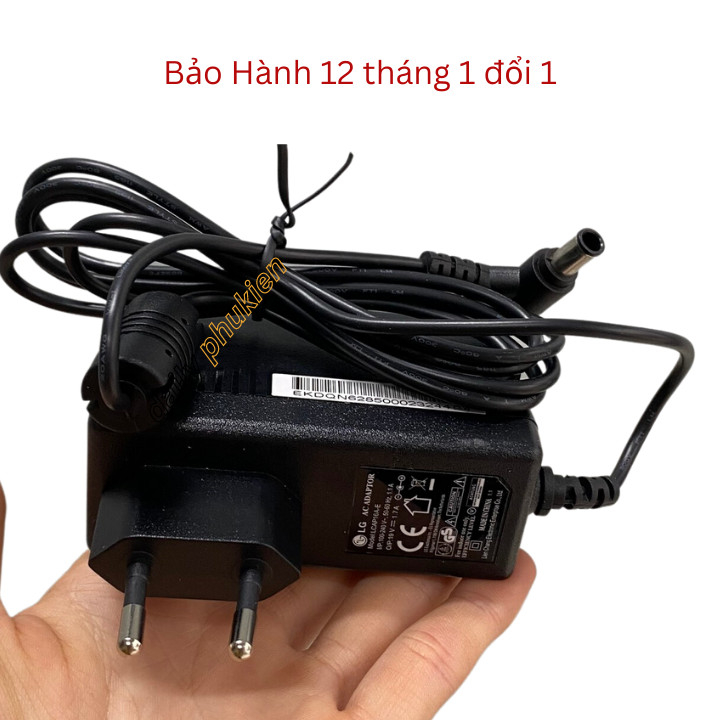 Adapter nguồn màn hình LG 19V 1.6A / 1.7a, nguồn tivi lg 19v