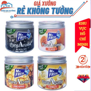 Sáp thơm phòng khử mùi PureAroma Mr.Fresh 230g - Sáp thơm quần áo - Sáp thơm phòng ngủ - Sáp thơm phòng tắm