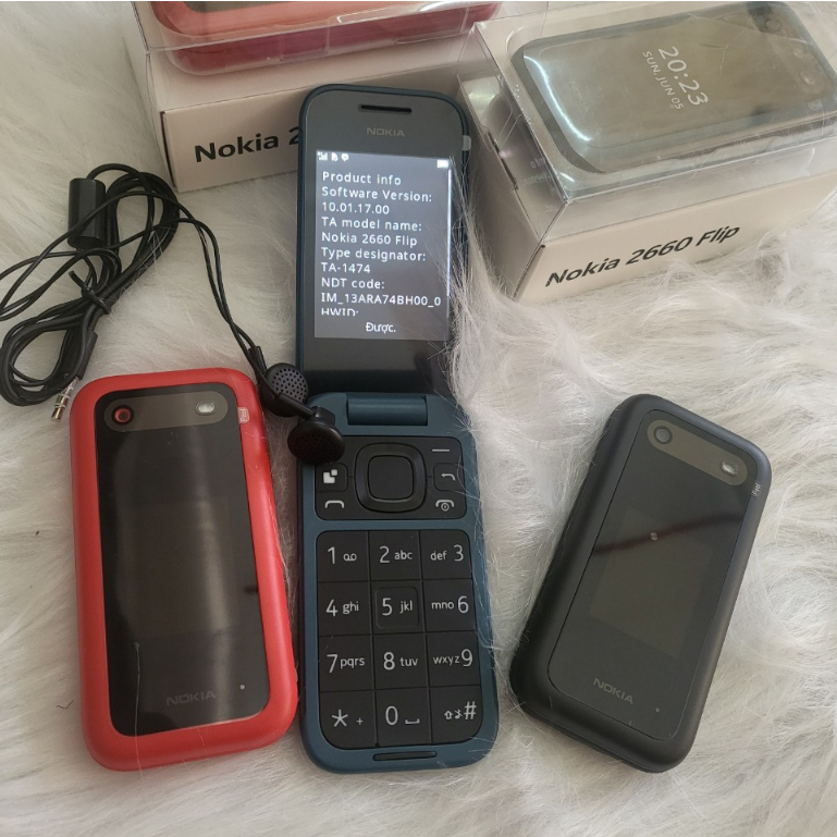 Điện thoại nắp gập nokia 2660 flip. 2720 flip..sóng 4G 22sim. BH 6 THÁNG. 1 ĐỔI 1 TRONG 2 THÁNG