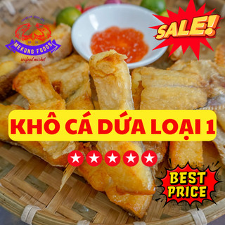 khô cá dứa 3 nắng cần giờ phi lê 1kg xẻ không xương ngon tuyệt vời thịt cá dày dặn sớ thịt dai hạn sử dụng lâu Seavina