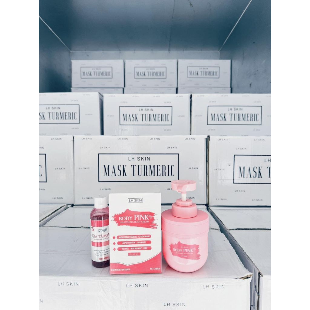 MUA 1 TẶNG 1 ST - KEM BODY PINK SIÊU KÍCH TRẮNG 300GR