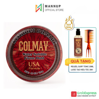 Sáp vuốt tóc colmav kingdom pomade usa gốc nước 56g/116g