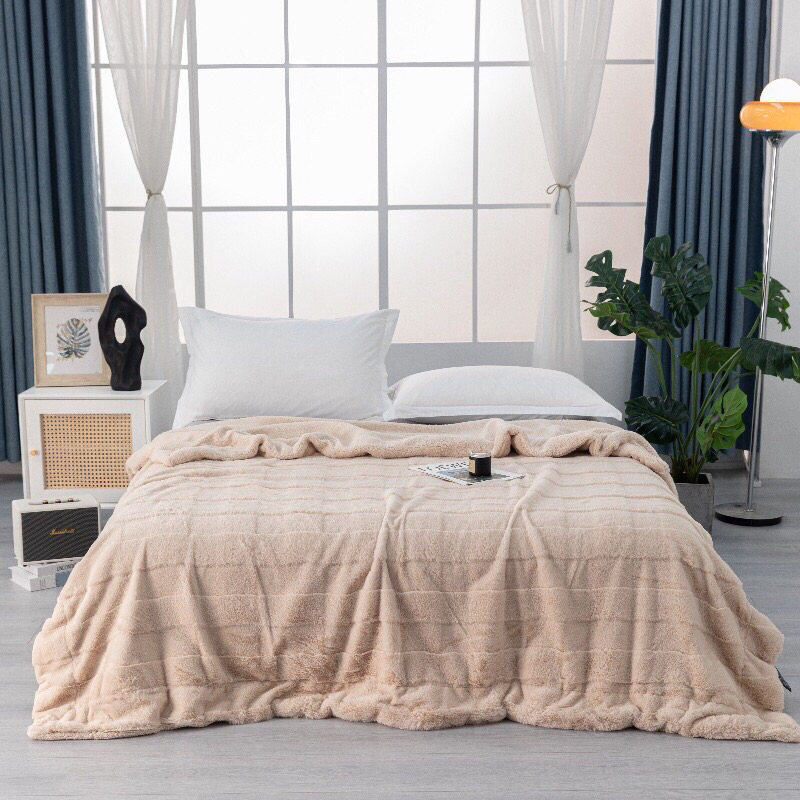 Van su shop-Chăn lông thỏ Rabbit Blanket 2mx2m3