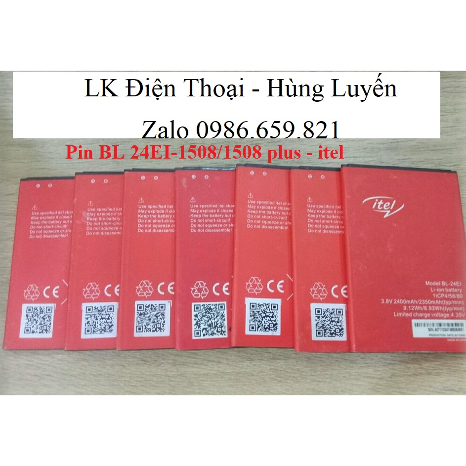 Pin BL 24EI-1508/1508 Plus-itel (Hàng tháo máy)