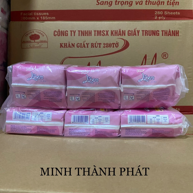 Băng Vệ Sinh Libera Siêu Thấm Bịch 6 gói Không Cánh
