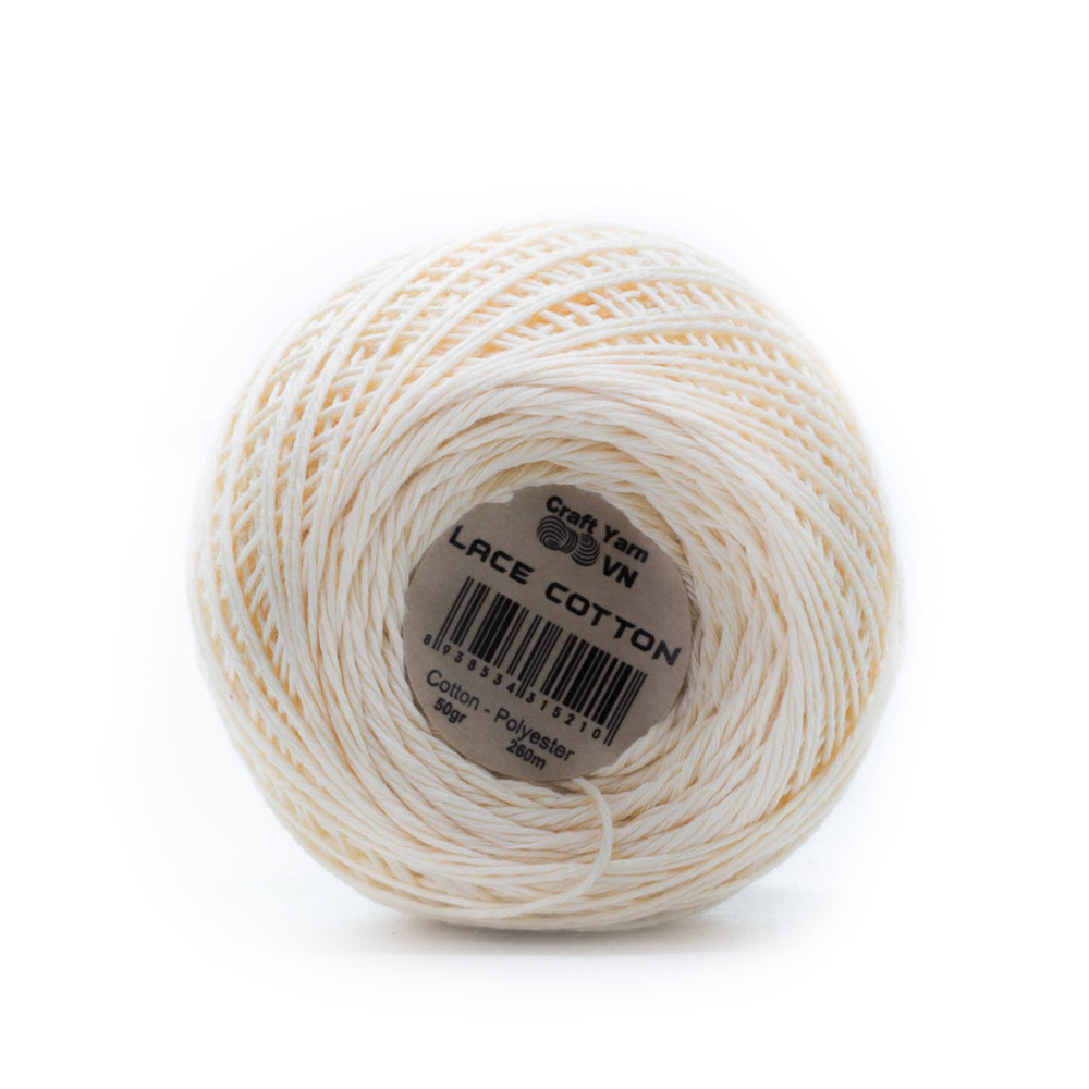 CROWN Sợi Lace Cotton Craft Yarn