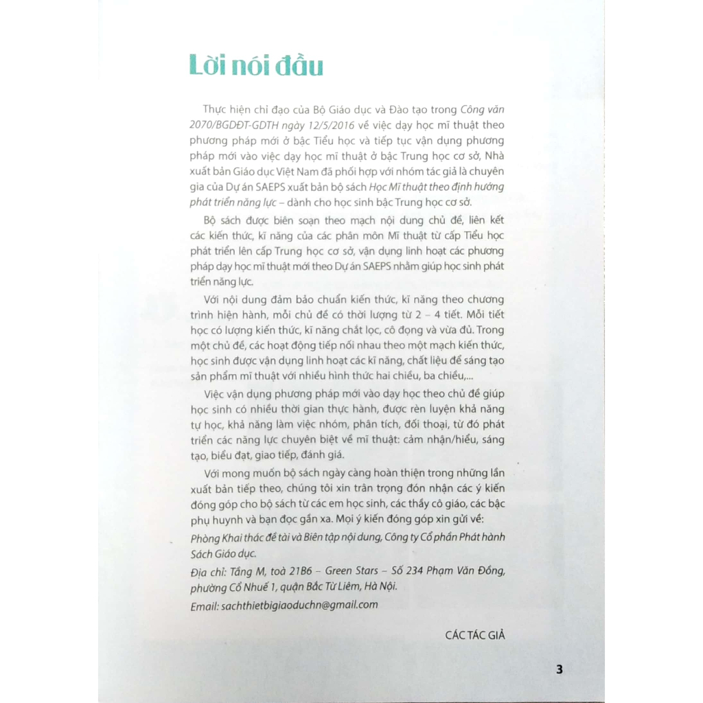 Combo Học Mĩ Thuật 9 và 01 cây bút chì Staedtler 120 B  - HÀNG CHÍNH HÃNG