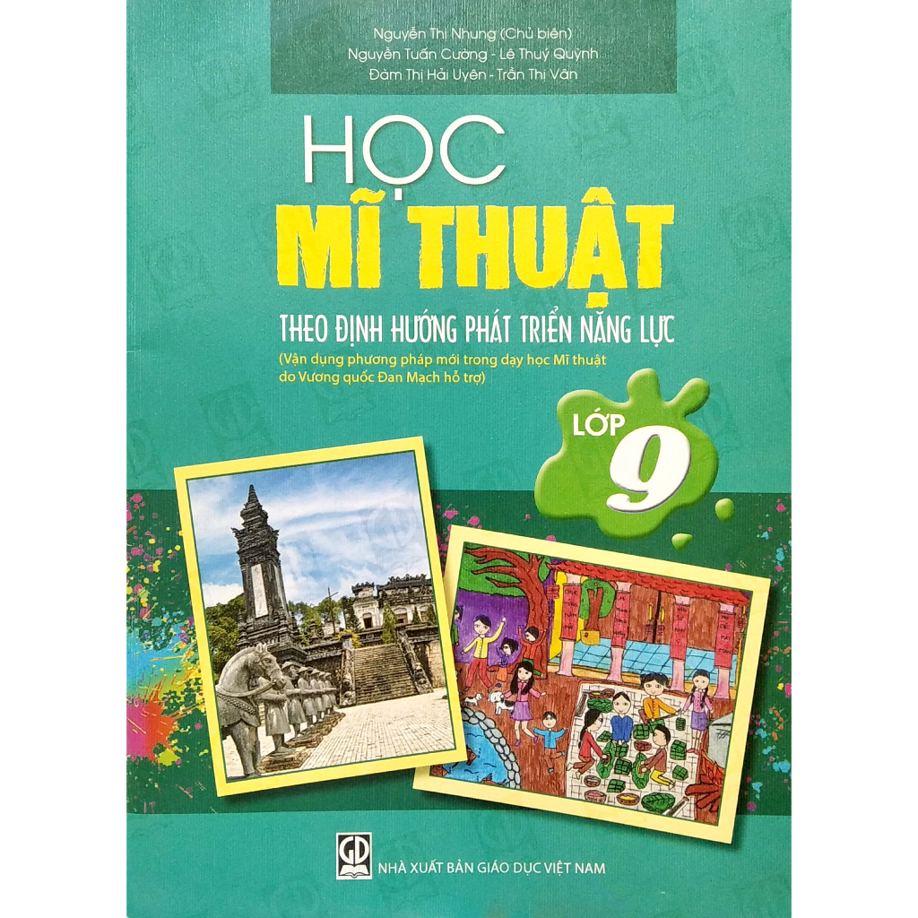 Combo Học Mĩ Thuật 9 và 01 cây bút chì Staedtler 120 B  - HÀNG CHÍNH HÃNG