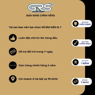 Mũ Bảo Hiểm Đẹp GRS A368K (nhiều màu)
