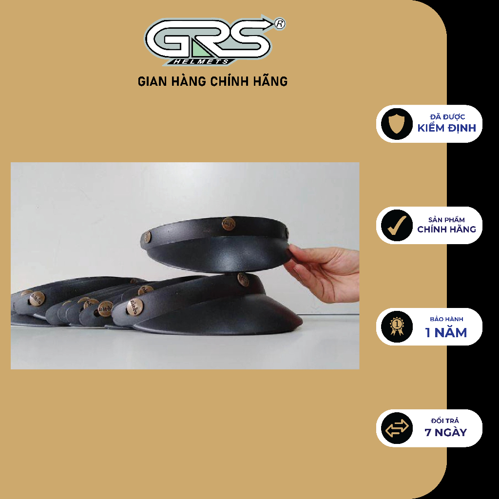 Lưỡi trai gắn mũ bảo hiểm GRS