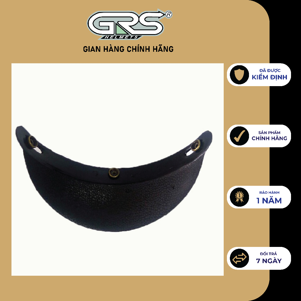 Lưỡi trai gắn mũ bảo hiểm GRS