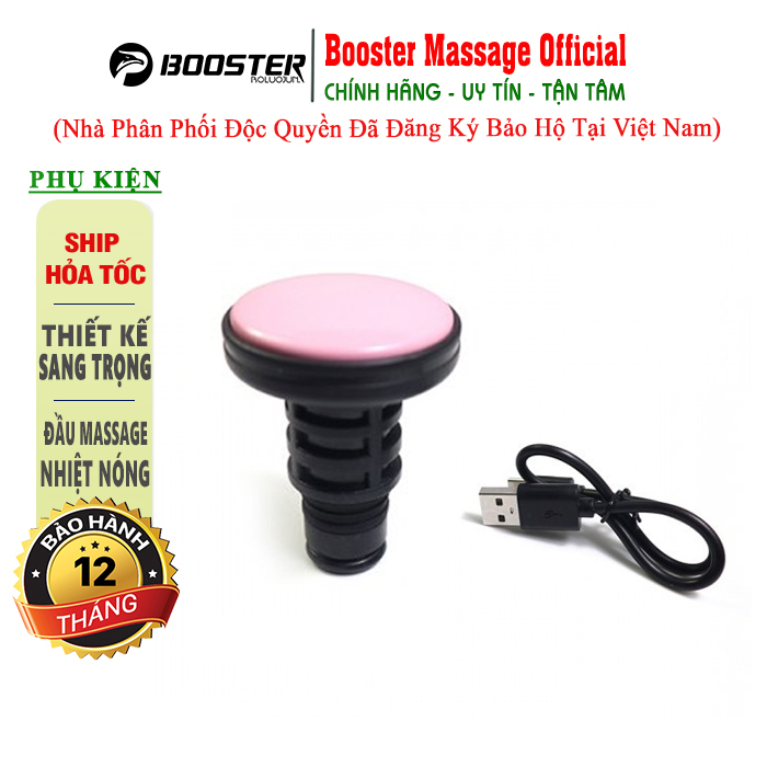 Đầu Massage Nhiệt Nóng Pin Sạc Cho Súng Massage Booster T, M2, M2 New, Pro 3