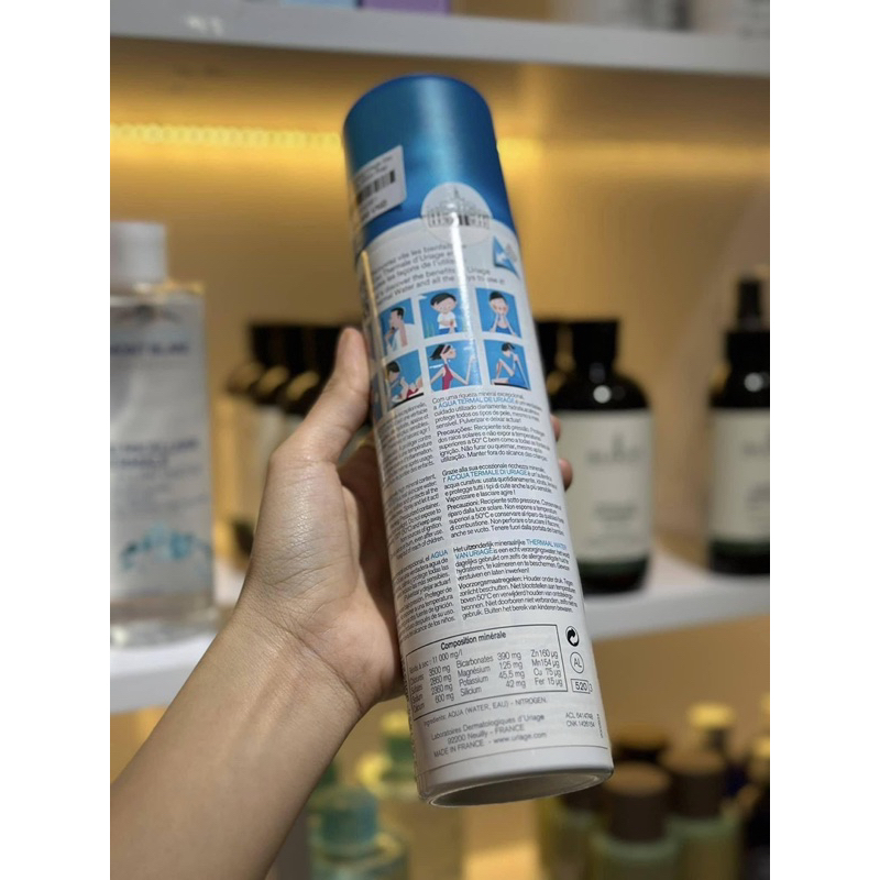 XỊT KHOÁNG CHĂM SÓC DA Uriage 300ML