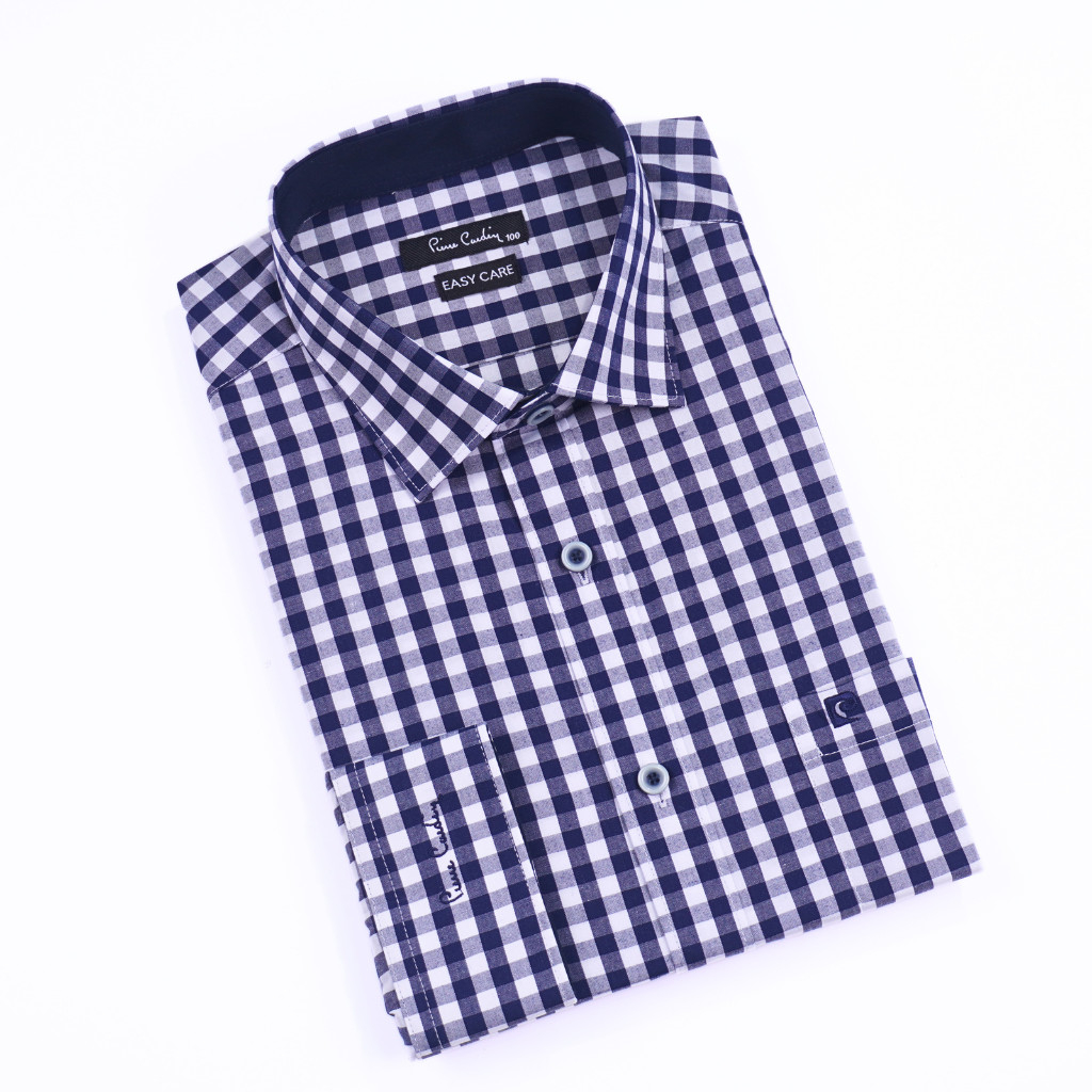 Áo sơ mi nam dài tay Pierre Cardin cao cấp xuất Hàn 100% cotton dáng Regular ADB031 | Korea Outllet.