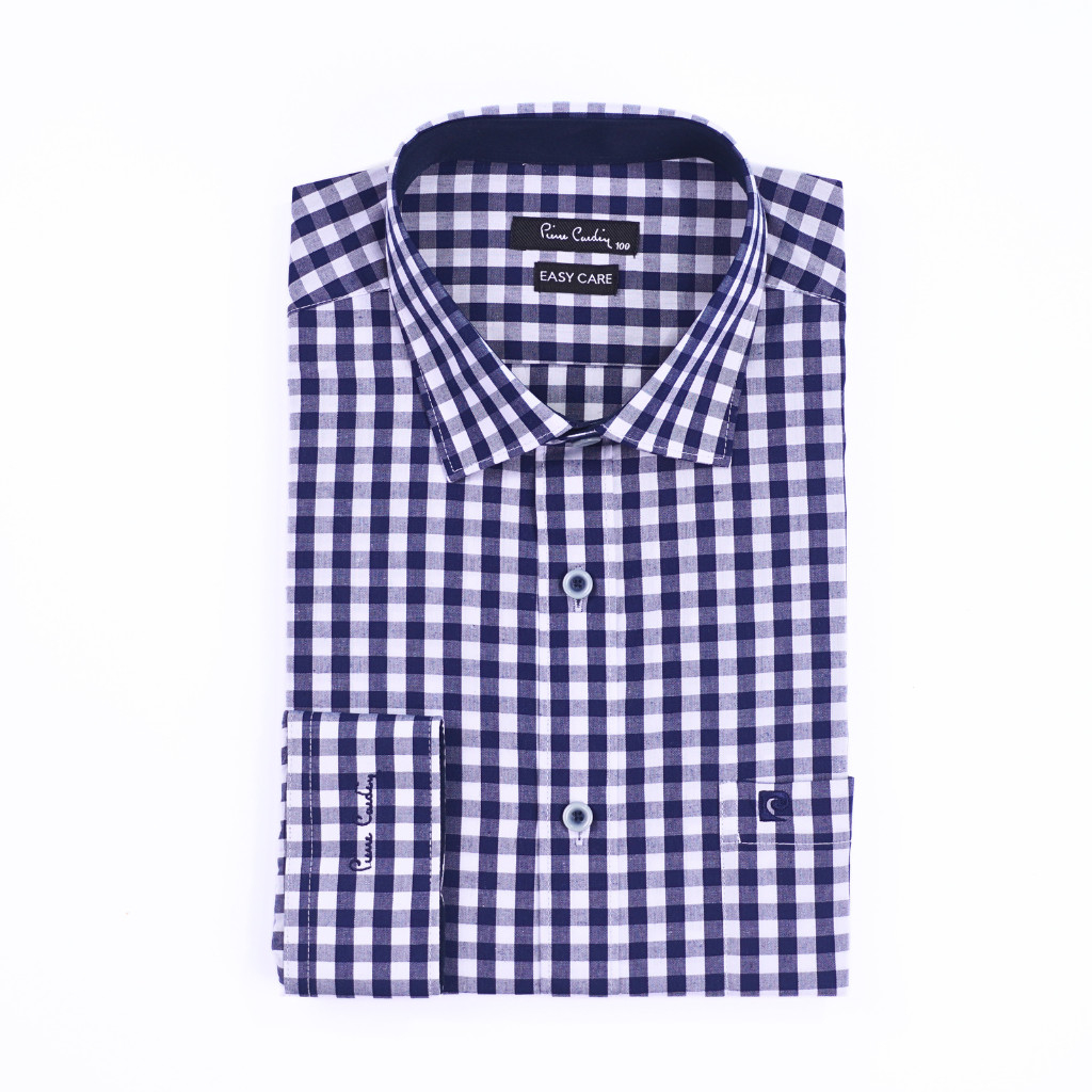 Áo sơ mi nam dài tay Pierre Cardin cao cấp xuất Hàn 100% cotton dáng Regular ADB031 | Korea Outllet.