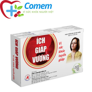 Viên Uống Ích Giáp Vương- tăng cường sức khỏe tuyến Giáp