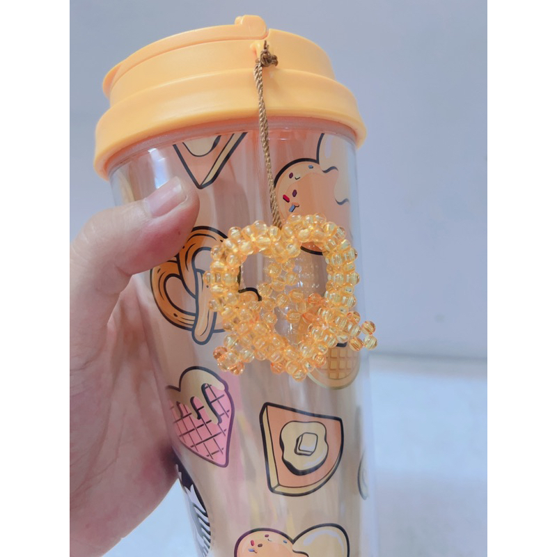 Bình giữ nhiệt lạnh Starbucks 16oz  nhựa Pla Butter Together