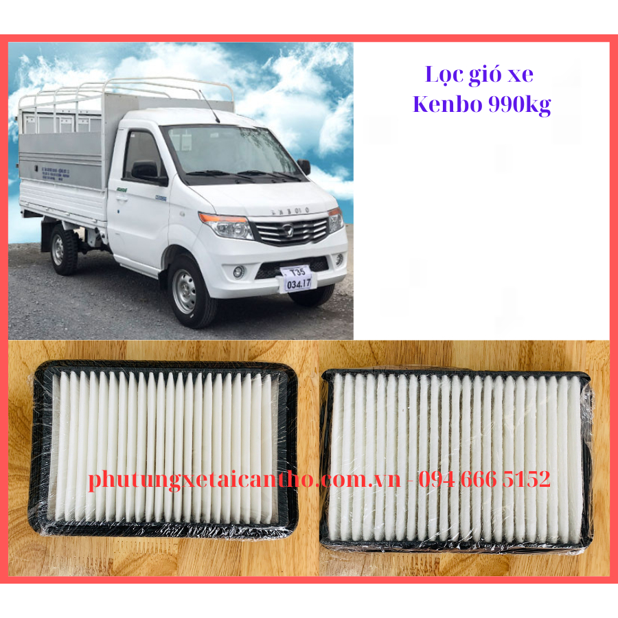 Lọc gió xe tải Kenbo 990kg