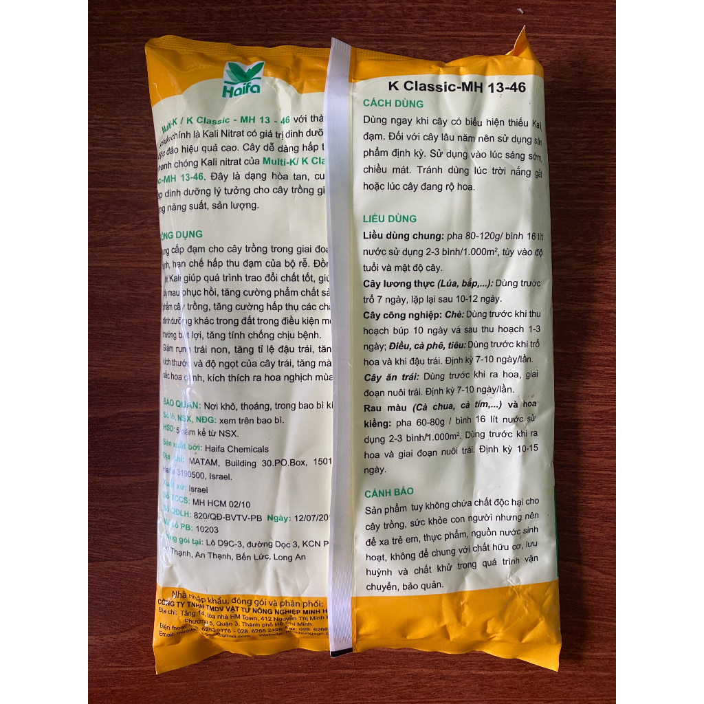Phân bón Multi K – Kali  13 – 0 – 46