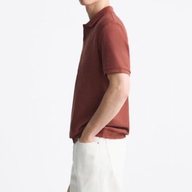 Áo polo ngắn tay Zara authentic size L